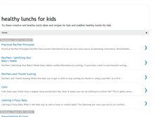 Tablet Screenshot of healthylunchsforkids.blogspot.com