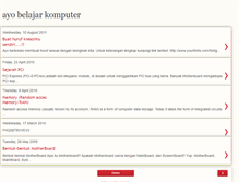Tablet Screenshot of komputermanianews.blogspot.com