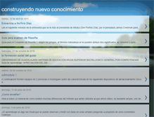 Tablet Screenshot of construyendonuevoconocimiento.blogspot.com