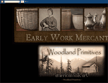 Tablet Screenshot of earlywork-woodlandprimitives.blogspot.com