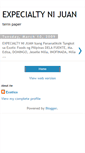 Mobile Screenshot of expecialtynijuan.blogspot.com