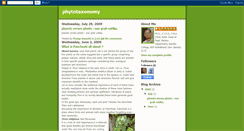 Desktop Screenshot of phytotaxonomy.blogspot.com