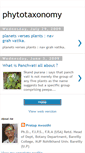 Mobile Screenshot of phytotaxonomy.blogspot.com