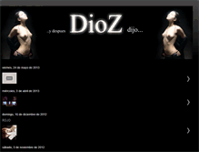 Tablet Screenshot of blogdedioz.blogspot.com