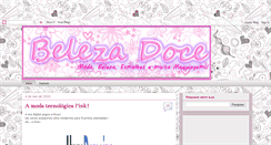 Desktop Screenshot of belezadoce.blogspot.com
