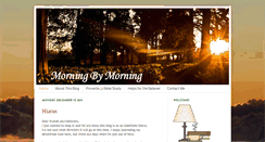 Desktop Screenshot of morning-by-morning.blogspot.com