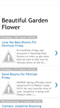 Mobile Screenshot of beautifulgardenflowers.blogspot.com
