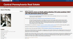 Desktop Screenshot of centralpennsylvaniarealestate.blogspot.com