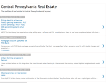 Tablet Screenshot of centralpennsylvaniarealestate.blogspot.com