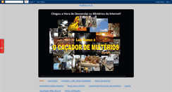 Desktop Screenshot of cacadordemisterio.blogspot.com