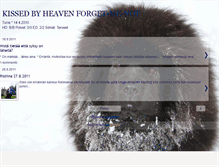 Tablet Screenshot of kissedbyheavenforget-me-not.blogspot.com