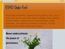 Tablet Screenshot of kernvalleyhospital.blogspot.com