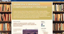 Desktop Screenshot of claudia-medicydocencomplemyvinculos.blogspot.com
