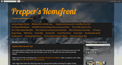 Desktop Screenshot of preppershomefront.blogspot.com