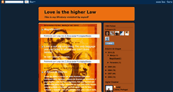 Desktop Screenshot of loveisthehigherlaw-luigi.blogspot.com