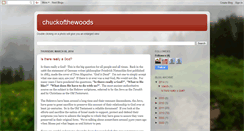 Desktop Screenshot of chuckofthewoods.blogspot.com