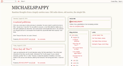 Desktop Screenshot of michaelspappy.blogspot.com