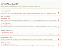 Tablet Screenshot of michaelspappy.blogspot.com