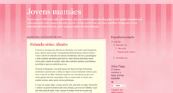 Desktop Screenshot of jovensmamaes.blogspot.com