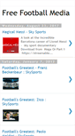 Mobile Screenshot of freefootballmedia.blogspot.com