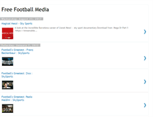 Tablet Screenshot of freefootballmedia.blogspot.com