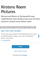 Mobile Screenshot of kirstens-room-pictures.blogspot.com