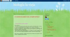 Desktop Screenshot of biologialavieja.blogspot.com