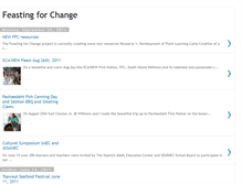 Tablet Screenshot of feastingforchangevi.blogspot.com
