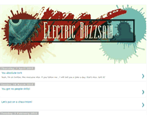 Tablet Screenshot of electric-buzzsaw.blogspot.com