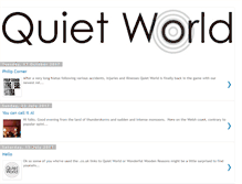 Tablet Screenshot of ian-quietworld.blogspot.com