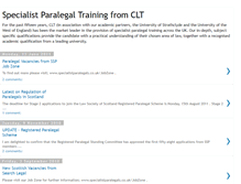 Tablet Screenshot of cltparalegal.blogspot.com