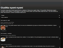 Tablet Screenshot of giudittakonyha.blogspot.com