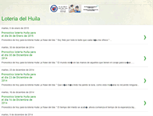 Tablet Screenshot of loteriadehuila.blogspot.com