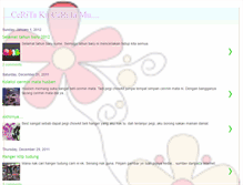 Tablet Screenshot of kesayanganmukerinduanku.blogspot.com