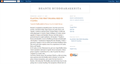 Desktop Screenshot of buddharakkhita.blogspot.com