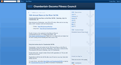 Desktop Screenshot of chamberlainoacomafitness.blogspot.com