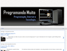 Tablet Screenshot of programandomuito.blogspot.com