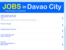 Tablet Screenshot of jobsindavao-city.blogspot.com