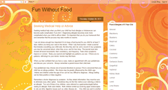 Desktop Screenshot of funwithoutfood.blogspot.com