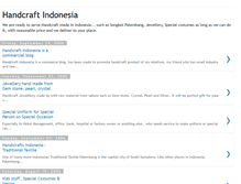 Tablet Screenshot of handcraft-indonesia.blogspot.com