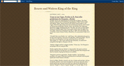 Desktop Screenshot of boxersandwriterskingofthering.blogspot.com