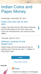 Mobile Screenshot of indcoininfo.blogspot.com