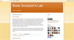 Desktop Screenshot of bookscorpionslair.blogspot.com