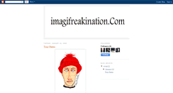 Desktop Screenshot of imagifreakination.blogspot.com