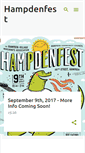 Mobile Screenshot of hampdenfest.blogspot.com