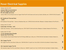 Tablet Screenshot of powerelectricalkits.blogspot.com