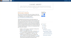 Desktop Screenshot of light-shift.blogspot.com