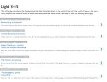 Tablet Screenshot of light-shift.blogspot.com