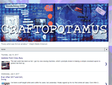 Tablet Screenshot of craftopotamus.blogspot.com
