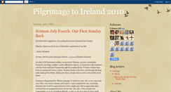 Desktop Screenshot of irishpilgrims.blogspot.com